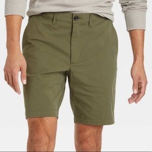 Goodfellow & Co NWOT Olive Green 36W Tech Shorts 9”